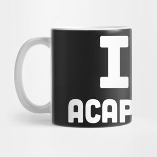 I Love Acappella Mug